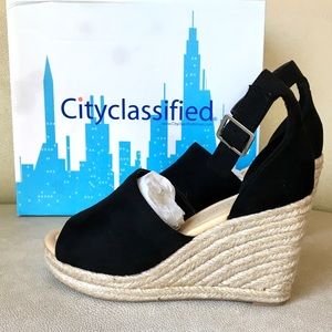 NWT- Espadrilles by City Classified